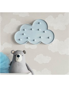 Ref.002-ALI foto de ambiente nubes alice fondo Topo con Beige