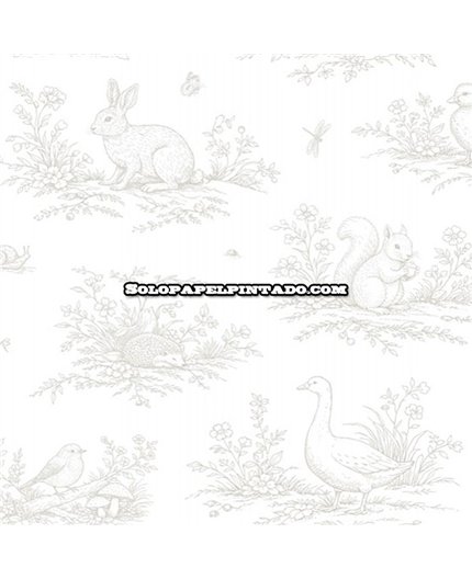 009-ali-papel-pintado-alice-rasch-animales-moderno-tejido-no-tejido-lavable