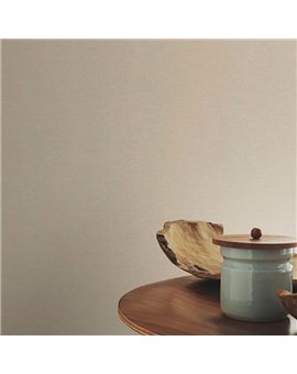 Ref.008-BOO ambiente real de liso tejido bamboo, sobre fondo Verde en tonos Beige