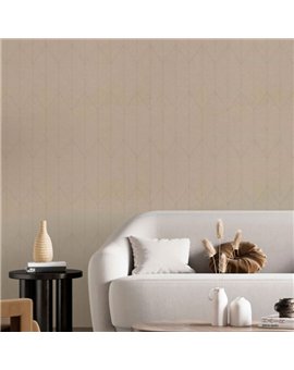 Ref.022-BOO ambiente real de espiga lineal bamboo, sobre fondo Beige en tonos Marrón