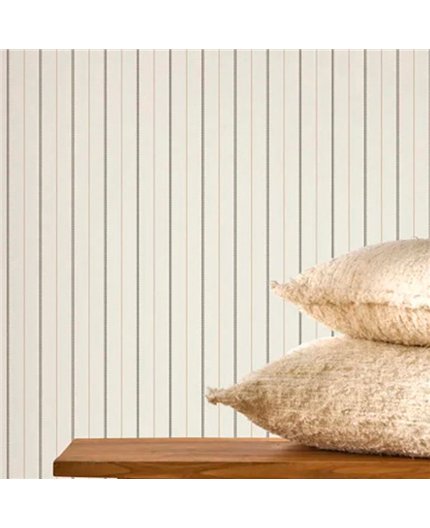 Ref.FAMI-202729110 foto de ambiente rayas finas maison de famille fondo Beige con Marrón y Ocre