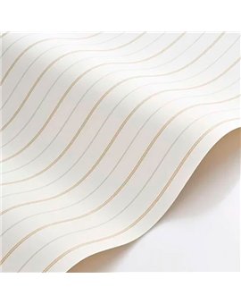 Ref.FAMI-202721012 ambiente con maison de famille rayas finas Beige y Topo sobre fondo Beige