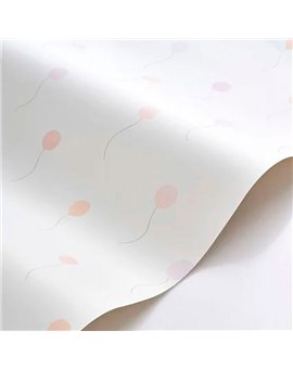 Ref.OUTT202844500 foto de ambiente globos once upon a time 3 fondo Blanco con Rosa, Salmón, Lila, Beige y Gris