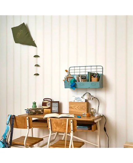 Ref.OUTT202956262 ambiente con once upon a time 3 rayas pespunte Azul sobre fondo Blanco