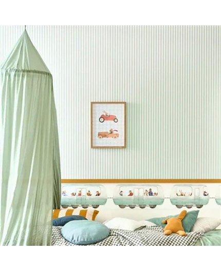 Ref.OUTT202987171 foto de ambiente tren de animales once upon a time 3 fondo Blanco con Multicolor