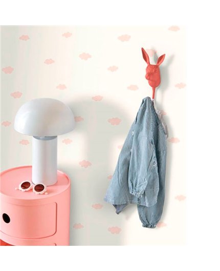 Ref.OUTT29754208 foto de ambiente nubes once upon a time 3 fondo Blanco con Rosa