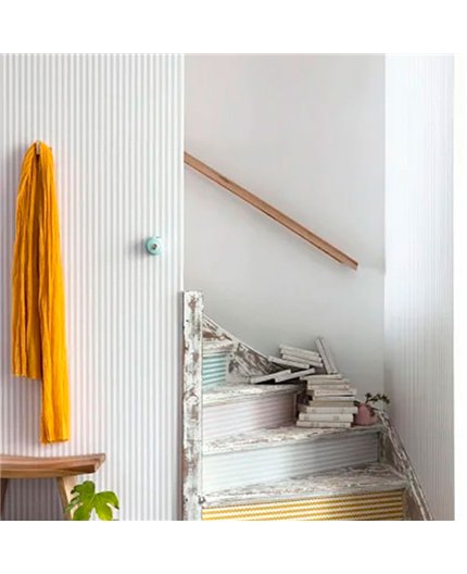Ref.OUTT29889014 foto de ambiente rayas once upon a time 3 fondo Blanco con Gris