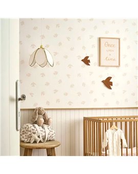 Ref.OUTT202911212 foto de ambiente golondrinas once upon a time 3 fondo Blanco con Beige