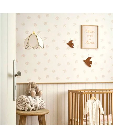 Ref.OUTT202961234 ambiente con once upon a time 3 rayas onduladas Beige sobre fondo Blanco