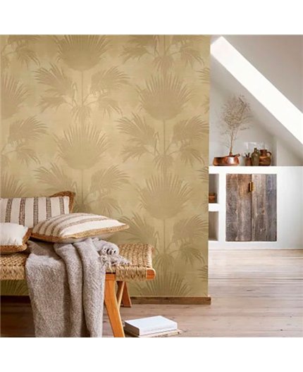 Ref.CANP202651441 estancia decorada con palmeras acabado Ocre, canopee
