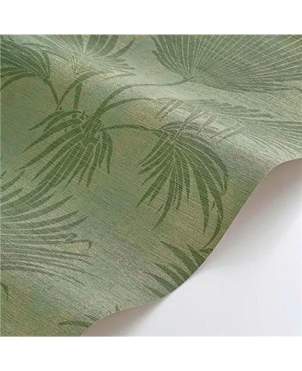 Ref.CANP202657777 ambiente con canopee palmeras Dorado sobre fondo Verde