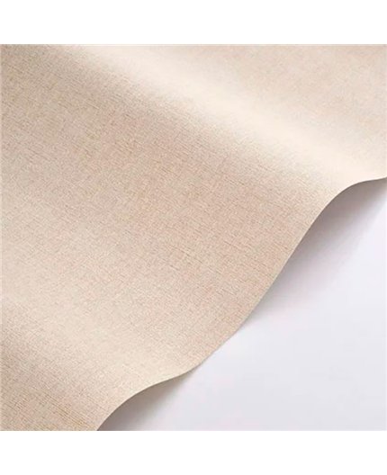 Ref.CANP201171221 ambiente con canopee liso efecto lino Dorado sobre fondo Beige