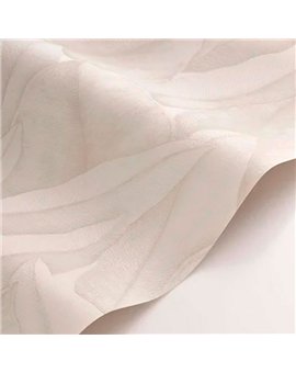 Ref.CANP202640202 ambiente con canopee hojas grandes Topo sobre fondo Blanco Roto
