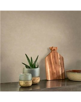 Ref.BATE202742170 estancia decorada con liso efecto estuco en Marrón, basalte