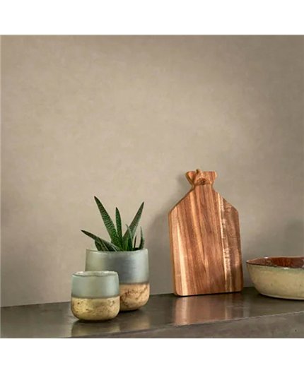 Ref.BATE202742170 estancia decorada con liso efecto estuco en Marrón, basalte