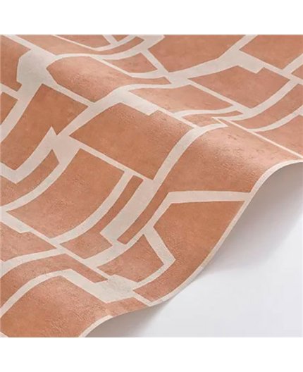 Ref.BATE202753611 foto de ambiente geométrico bloques basalte fondo Marrón con Beige