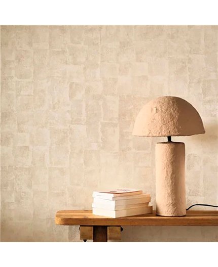Ref.BATE202771355 estancia decorada con textura patchwork en Beige, basalte