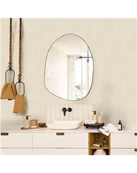 Ref.BATE202781190 estancia decorada con arcos en relieve en tono Beige, basalte