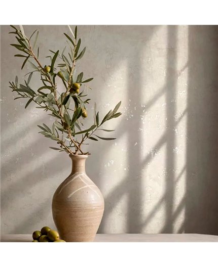 Ref.AB2498 estancia decorada con textura estuco Nácar y fondo Beige, absolute