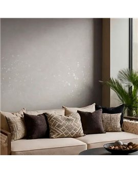 Ref.AB2500 ambiente con absolute textura estuco Nácar sobre fondo Topo