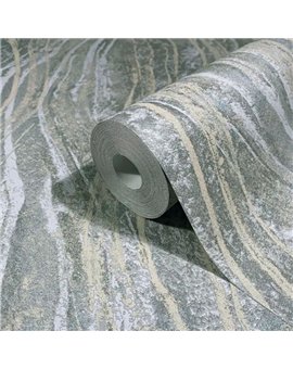 Ref.AB2494 ambiente real de ondas marmoleadas absolute, sobre fondo Gris en tonos Beige