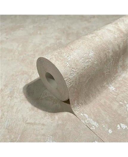 Ref.AB2370 ambiente real de textura cemento absolute, sobre fondo Beige en tonos Nácar