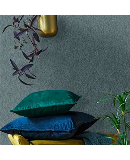 Ref.AB2539 ambiente con absolute rayado fino Beige sobre fondo Gris