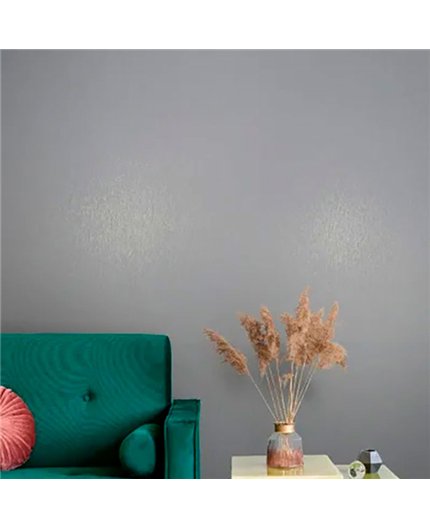 Ref.AB2537 estancia decorada con rayado fino Plateado y fondo Gris, absolute