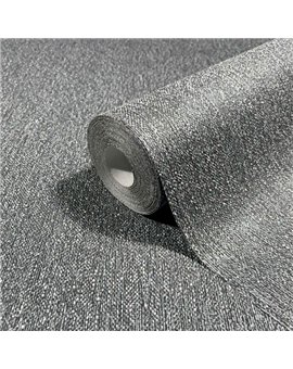 Ref.AB2538 foto de ambiente rayado fino absolute fondo Gris con Negro y Plateado