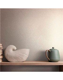 Ref.AB2546 ambiente con absolute geométrico triángulos Nácar sobre fondo Beige