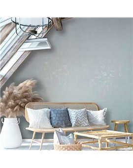 Ref.AB2551 estancia decorada con geométrico cestería Blanco Roto y Plateado y fondo Gris, absolute