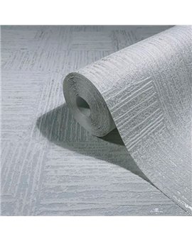 Ref.AB2551 ambiente real de geométrico cestería absolute, sobre fondo Gris en tonos Blanco Roto y Plateado