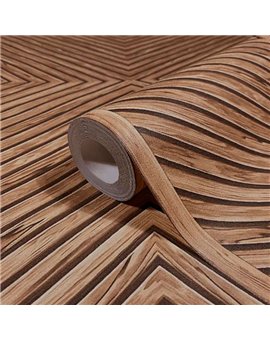 Ref.AB9020 foto de ambiente madera geométrica absolute en Marrón