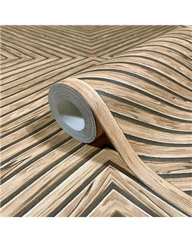 Ref.AB9019 foto de ambiente madera geométrica absolute acabado Marrón