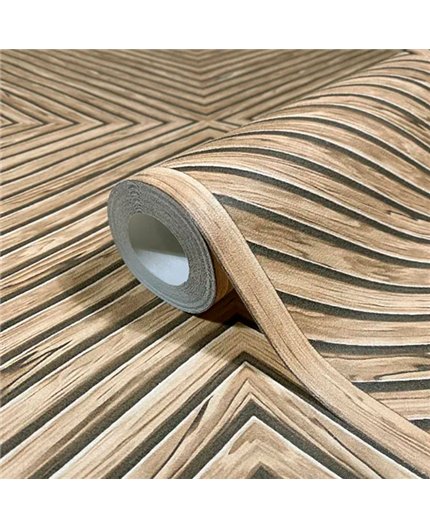 Ref.AB9019 foto de ambiente madera geométrica absolute acabado Marrón