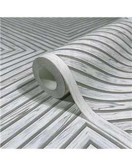 Ref.AB9021 foto de ambiente madera geométrica absolute fondo Blanco Roto con Topo