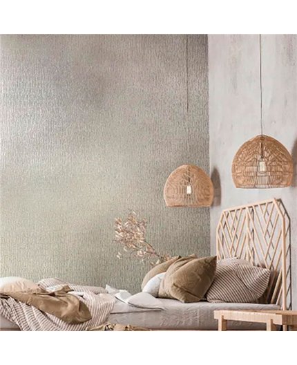 Ref.AB4502 ambiente con absolute relieve corteza Nácar sobre fondo Marfil