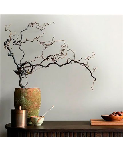 Ref.AB0648 estancia decorada con rayado sutil Nacarado y fondo Blanco Roto, absolute